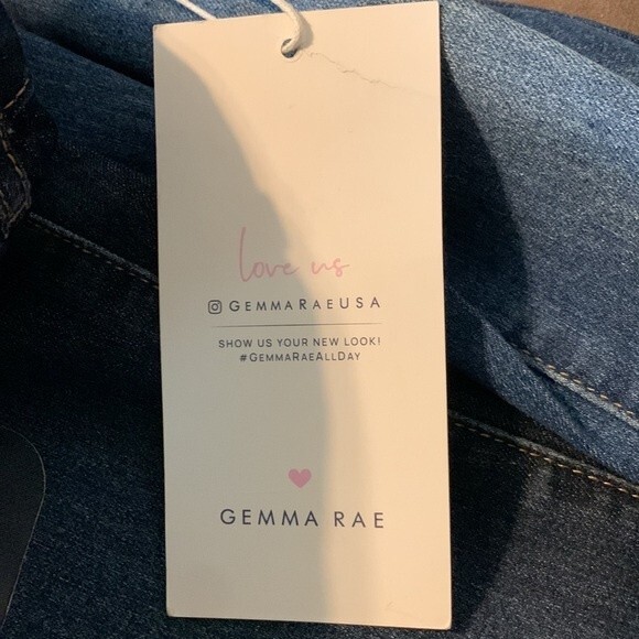 NWT GEMMA RAE hi rise/jagging’s size 3/26 - Picture 9 of 11